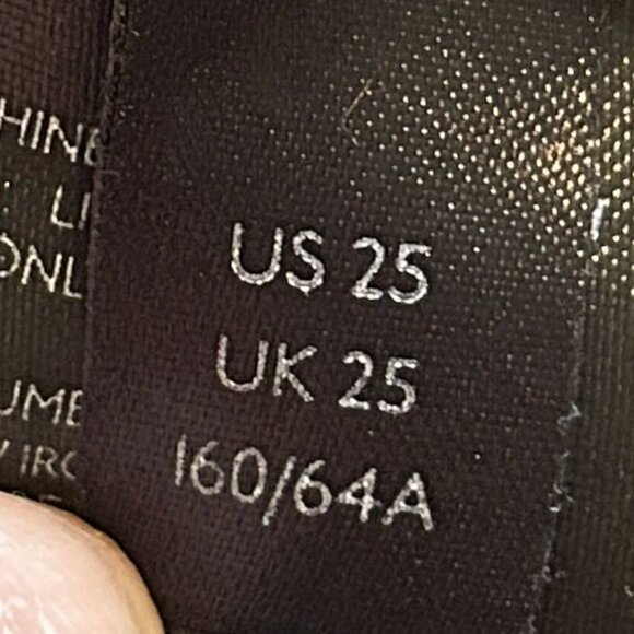 We the Free Frank Dad Jean in Black Women's Size 25 Free People Cropped - Picture 9 of 11